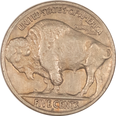 Buffalo Nickels 1919-S BUFFALO NICKEL – HIGH GRADE EXAMPLE, AU DETAILS, VERY MINOR OBVERSE SPOTS