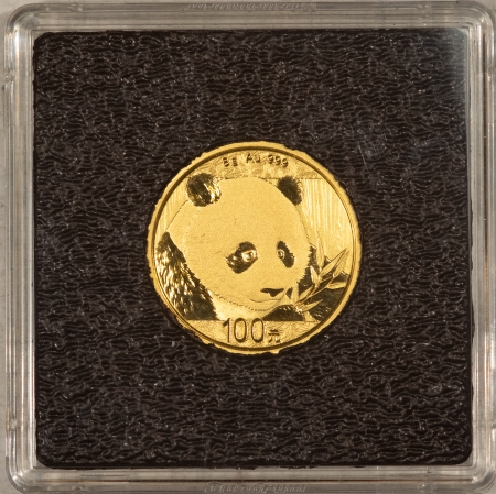 Bullion 2018 CHINA 100 YUAN GOLD, 8 GRAMS, .999 – GEM UNCIRCULATED