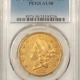 $20 1892-CC $20 LIBERTY GOLD – NGC VF-35, NICE PLEASING EXAMPLE, TOUGHER CARSON CITY