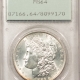 Morgan Dollars 1886 MORGAN DOLLAR – PCGS MS-63, RATTLER, PREMIUM QUALITY!