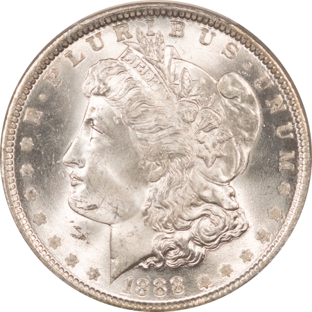 CAC Approved Coins 1888 MORGAN DOLLAR, VAM-11- PCGS MS-64, TOP 100, PREMIUM QUALITY, CAC APPROVED!