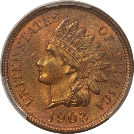 Indian 1903 INDIAN CENT – PCGS MS-64 BN, PRETTY!