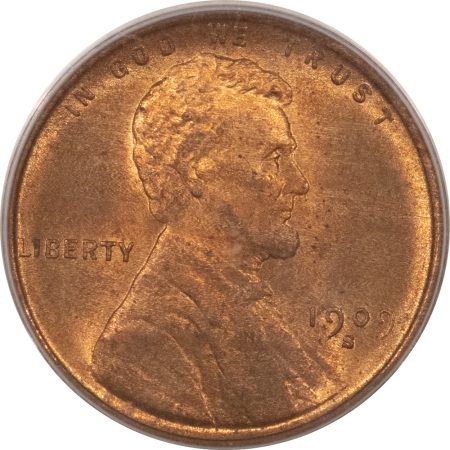 CAC Approved Coins 1909-S LINCOLN CENT – PCGS MS-64 RB, KEY DATE & CAC APPROVED!