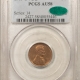 Lincoln Cents (Wheat) 1909-S LINCOLN CENT – PCGS MS-66 RD OLD GREEN HOLDER, BLAZING RED & PQ!