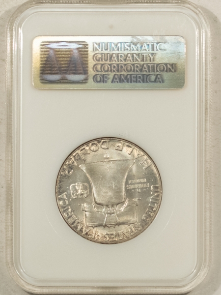 Franklin Halves 1951 FRANKLIN HALF DOLLAR – NGC MS-66, FRESH & PQ, FATTIE HOLDER!