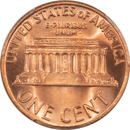 Lincoln Cents (Memorial) 1970-S LINCOLN CENT, SMALL DATE – PCGS MS-66 RD, BLAZING RED & PQ!