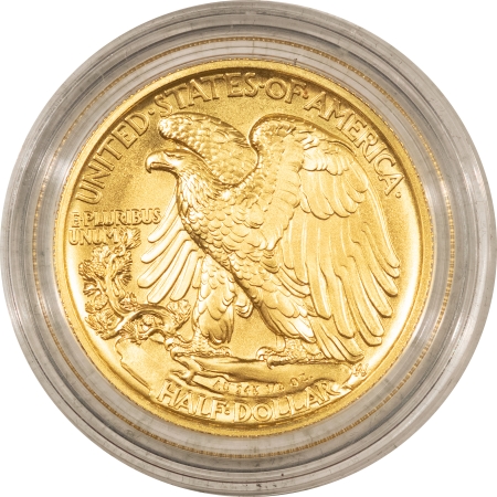 Modern Gold Commems 2016-W CENTENNIAL GOLD WALKING LIBERTY HALF IN ORIGINAL GOVERMENT PACKAGING!