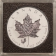 New Store Items 2016 CANADA 1 OZ .9999 SILVER MAPLE LEAF W/MAPLE PRIVY, GEM BU ORIGINAL CAPSULE