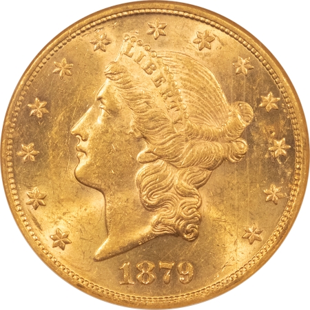 $20 1879 $20 LIBERTY GOLD – NGC MS-61, FLASHY, TOUGH DATE & PREMIUM QUALITY+!