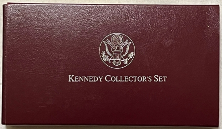 Modern Silver Commems 1998-S KENNEDY 2 COIN COMMEMORATIVE COLLECTORS SET W/ MATTE 50C – UNCIRCULATED