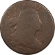 Coronet Head Large Cents 1820 CORONET HEAD LARGE CENT, LG DATE, N-9, CURLED 2, R-3 – DECENT CIRCULATED!