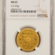 New Certified Coins SE 1825 (1903) NEPAL GOLD TOLA MOHAR, KM-674.3 NGC UNC DET JEWELRY, FRESH & NICE