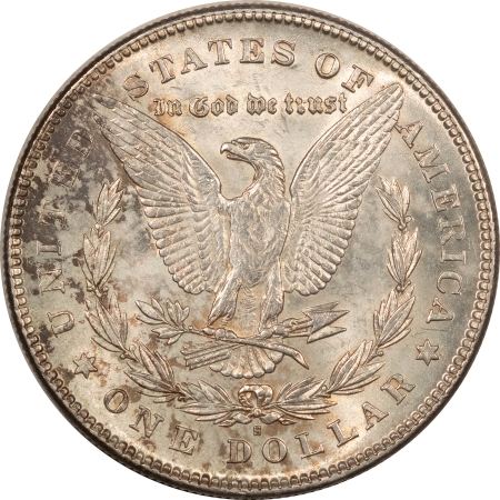 Morgan Dollars 1878-S MORGAN DOLLAR – ORIGINAL, HIGH GRADE NEARLY UNCIRCULATED LOOKS CHOICE!