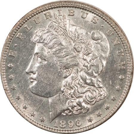 Morgan Dollars 1896 MORGAN DOLLAR – HIGH GRADE EXAMPLE! SEMI PROOFLIKE!