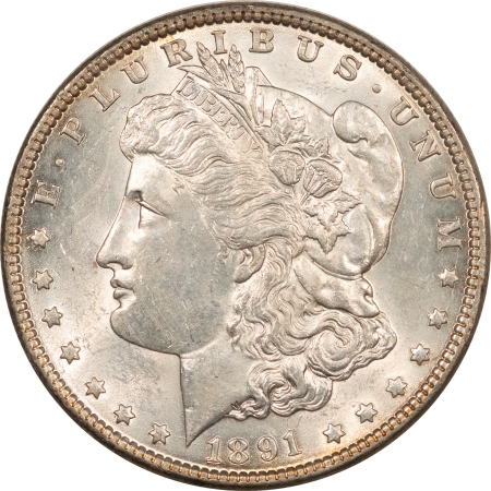 Morgan Dollars 1891 MORGAN DOLLAR – FLASHY HIGH GRADE EXAMPLE!