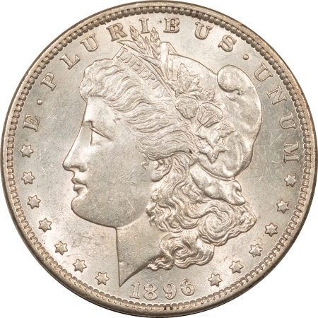 Morgan Dollars 1896 MORGAN DOLLAR – HIGH GRADE, NEARLY UNCIRCULATED, LOOKS CHOICE!