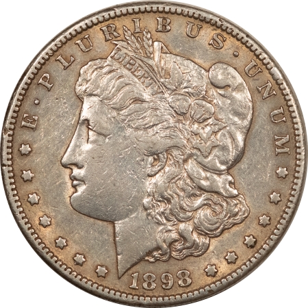 Morgan Dollars 1898-S MORGAN DOLLAR – HIGH GRADE EXAMPLE, WITH REVERSE RIM BUMPS!