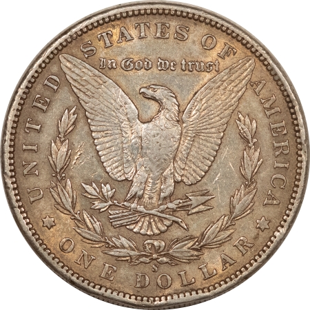 Morgan Dollars 1898-S MORGAN DOLLAR – HIGH GRADE EXAMPLE, WITH REVERSE RIM BUMPS!