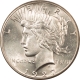 New Store Items 1927-D PEACE DOLLAR – HIGH GRADE NEARLY UNCIRCULATED, LIGHT OLD CLEANING!