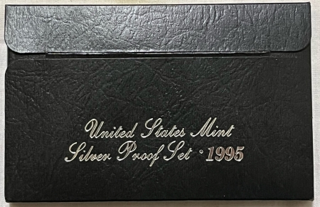 New Store Items 1995-S 5 COIN U.S. SILVER PROOF SET – GEM PROOF W/ ORIGINAL MINT PACKAGING!