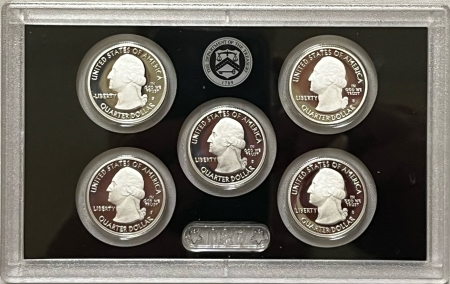 New Store Items 2019-S 10 COIN U.S. SILVER PROOF SET, GEM PROOF, ORIGINAL MINT PKG (NO EXTRA 1C)