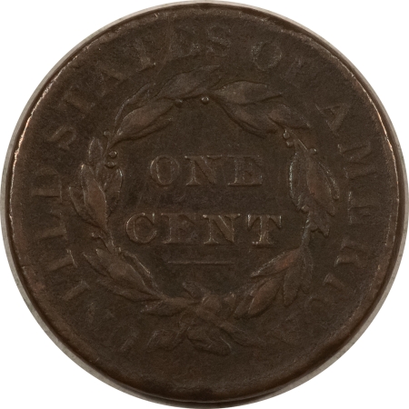 Coronet Head Large Cents 1832 LARGE LETTERS CORONET HEAD LARGE CENT – CIRCULATED, ENVIRONMENTAL DAMAGE