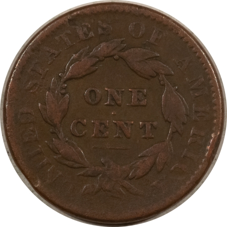 Coronet Head Large Cents 1834 CORONET HEAD LARGE CENT – CIRCULATED!