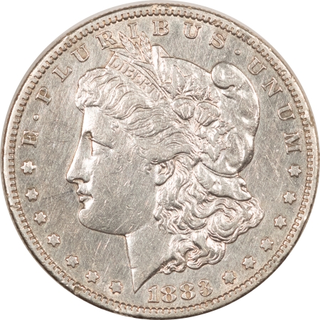 Morgan Dollars 1883-S MORGAN DOLLAR – HIGH GRADE EXAMPLE, BUT CLEANED!