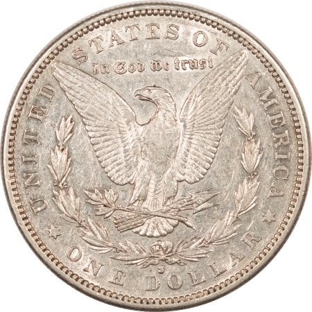 Morgan Dollars 1884-S MORGAN DOLLAR – HIGH GRADE CIRCULATED EXAMPLE! OLD CLEANING!