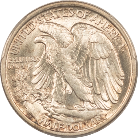 New Store Items 1917 WALKING LIBERTY HALF DOLLAR – PCGS MS-63 FLASHY & CHOICE+!