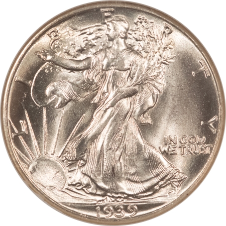 New Store Items 1939 WALKING LIBERTY HALF DOLLAR – NGC MS-64 BLAZING WHITE