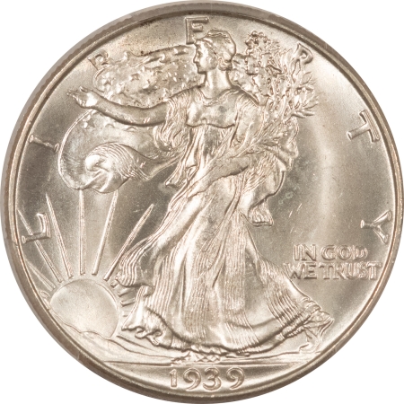 New Store Items 1939-D WALKING LIBERTY HALF DOLLAR – PCGS MS-66+, SUPER LUSTROUS, CLOSE TO 67!