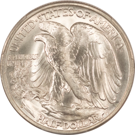 New Store Items 1939-D WALKING LIBERTY HALF DOLLAR – PCGS MS-66+, SUPER LUSTROUS, CLOSE TO 67!