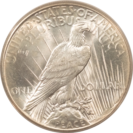 New Certified Coins 1927 PEACE DOLLAR – ANACS MS-64, MARK-FREE, PREMIUM QUALITY!