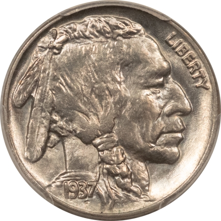 Buffalo Nickels 1937 BUFFALO NICKEL – PCGS MS-65, GEM!