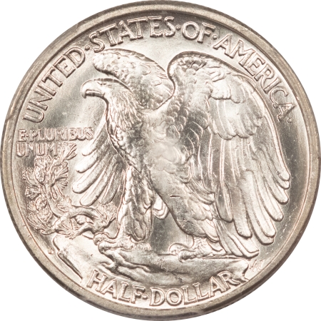 New Certified Coins 1939-D WALKING LIBERTY HALF DOLLAR – PCGS MS-65, BLAST WHITE GEM!