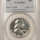 Franklin Halves 1962 PROOF FRANKLIN HALF DOLLAR – PCGS PR-67 CAM, CAMEO, GREAT CONTRAST!