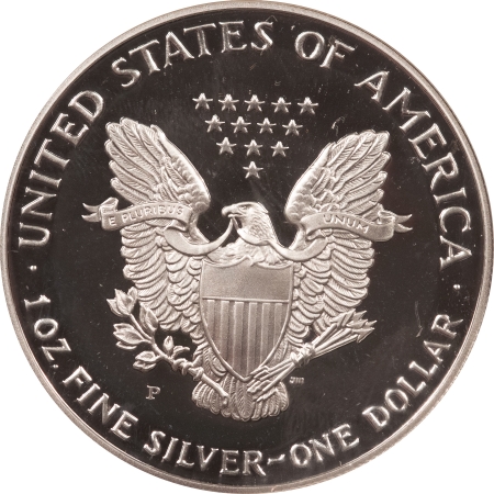 American Silver Eagles 1993-P $1 PROOF AMERICAN SILVER EAGLE, 1 OZ – NGC PF-69 ULTRA CAMEO