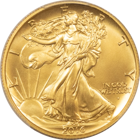 Modern Commems 2016-W WALKING LIBERTY 1/2OZ GOLD CENTENNIAL COMMEMORATIVE PCGS SP-69 1ST STRIKE