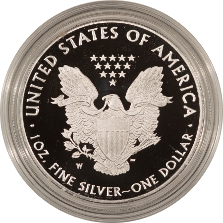 American Silver Eagles 2018-W $1 PROOF AMERICAN SILVER EAGLE, 1 OZ, .999 – PROOF W/ BOX & COA!