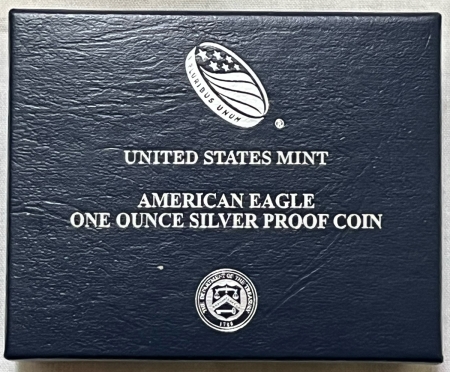 American Silver Eagles 2018-W $1 PROOF AMERICAN SILVER EAGLE, 1 OZ, .999 – PROOF W/ BOX & COA!