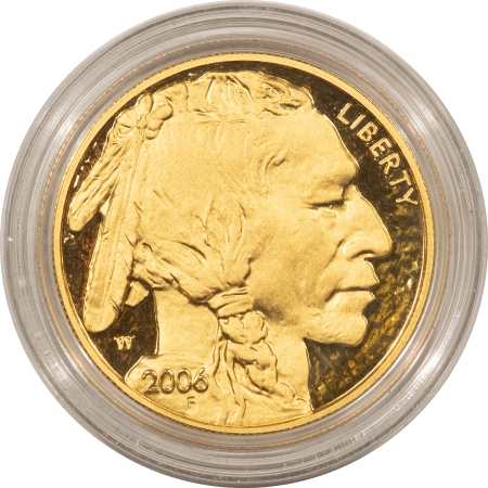 American Gold Eagles, Buffaloes, & Liberty Series 2006-W $50 PROOF GOLD AMERICAN BUFFALO 1 OZ .9999 – GEM PROOF, ORIGINAL BOX/COA!