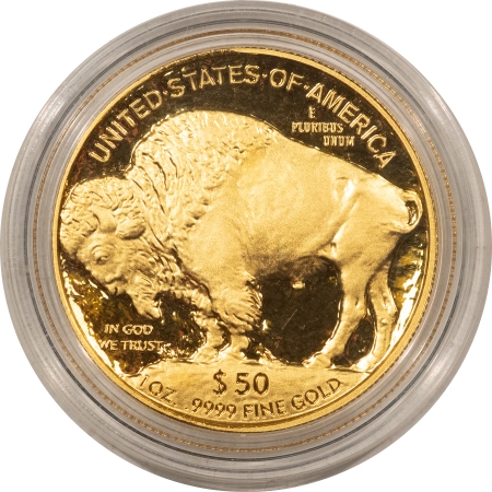 American Gold Eagles, Buffaloes, & Liberty Series 2006-W $50 PROOF GOLD AMERICAN BUFFALO 1 OZ .9999 – GEM PROOF, ORIGINAL BOX/COA!