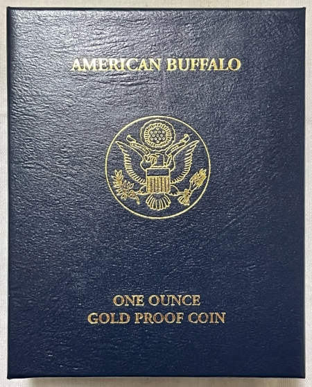 American Gold Eagles, Buffaloes, & Liberty Series 2006-W $50 PROOF GOLD AMERICAN BUFFALO 1 OZ .9999 – GEM PROOF, ORIGINAL BOX/COA!