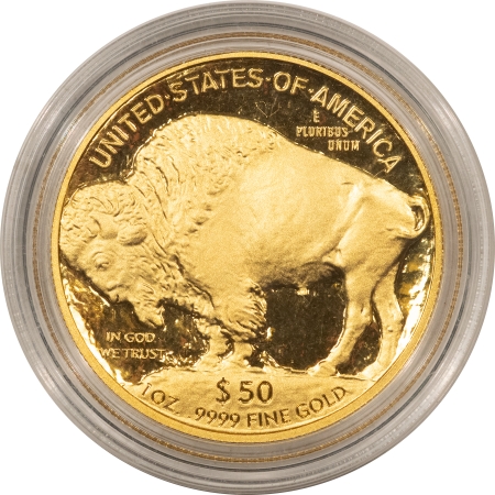 American Gold Eagles, Buffaloes, & Liberty Series 2007-W $50 PROOF GOLD AMERICAN BUFFALO 1 OZ .9999 – GEM PROOF, ORIGINAL BOX/COA!