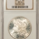 Morgan Dollars 1884-O MORGAN DOLLAR – PCGS MS-64, OLD GREEN HOLDER & PREMIUM QUALITY!