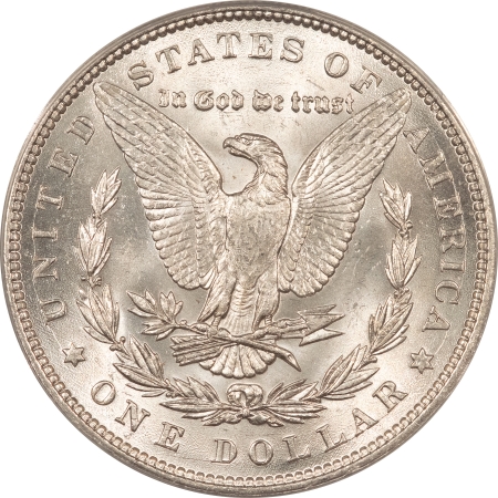 Morgan Dollars 1887 MORGAN DOLLAR – ANACS MS-62, WHITE!