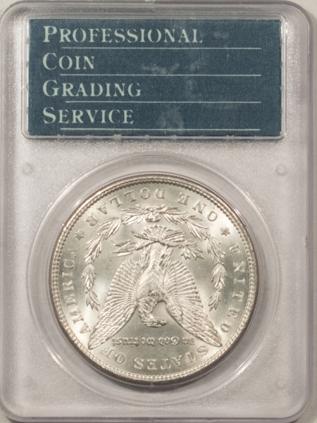 Morgan Dollars 1899 MORGAN DOLLAR – PCGS MS-63, RATTLER AND PREMIUM QUALITY+