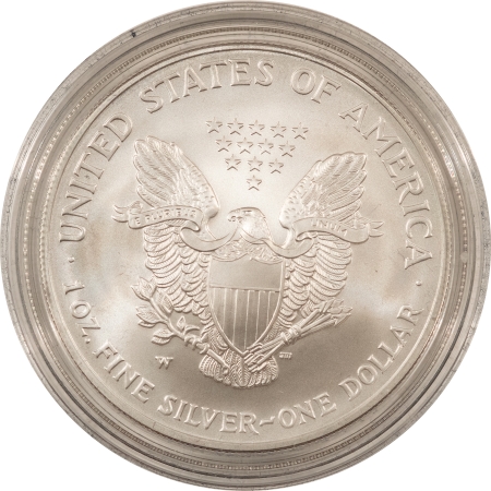 American Silver Eagles 2008 REVERSE OF 2007 BURNISHED $1 1 OZ AMERICAN SILVER EAGLE, GEM BU & FRESH OGP