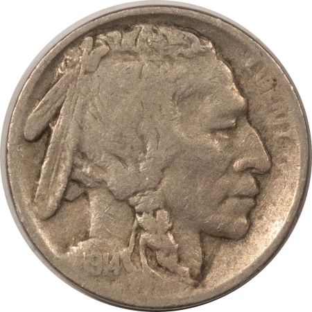 U.S. Uncertified Coins 1914-S BUFFALO NICKEL – PLEASING CIRCULATED EXAMPLE!